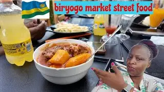 Я ЕЛ УЛИЧНУЮ ЕДУ В КИГАЛИ||РЫНОК БИРЁГО#rwanda