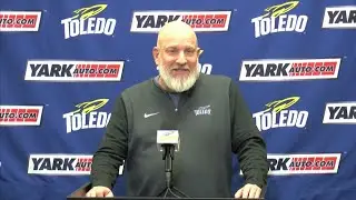 Toledo football interim head coach Robert Weiner holds press conference ahead of Boca Raton Bowl