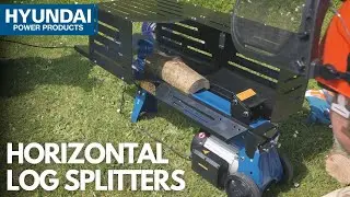 New Horizontal Log Splitters - 5 Tonne and 7 Tonne Horizontal Splitters for Longer Logs!