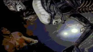 ALIEN VS RAMBO