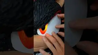 3Dprinting Shadow the Hedgehog  life size ! 😱 #sonic3 #sonic #shadowthehedgehog #3dprinting