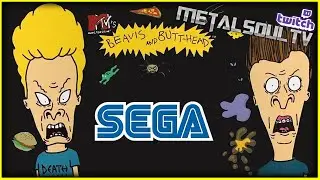RETRO SEGA | Beavis and Butt-Head 1994 | FULL GAMEPLAY | @MetalSoulTV