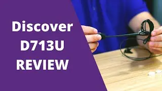 Discover D713U Wired USB Headset Review and Mic Test- No More Headaches From Wearing A Headset!