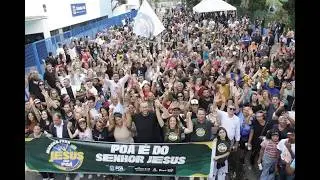 Estive na Marcha para Jesus em Poá