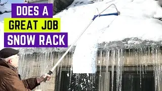 The Best Snow Roof Rake!! 👍 New Avalanche Snow Roof Rake Review 2023