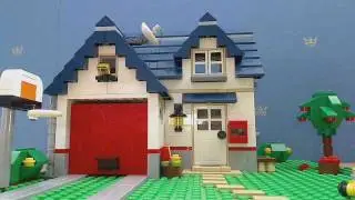 Animated Build: Lego Creator Apple Tree House 5891