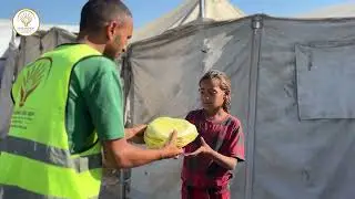 Bread Distribution (83) to the Displaced Families in Gaza.