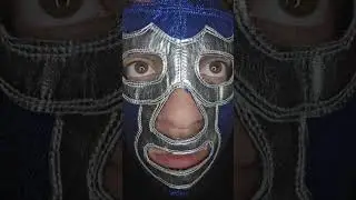 Coleccion De Mascaras Profesionales De Blue Demon Jr #shorts #youtubeshorts #luchalibre #bluedemonjr