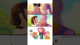 kpop demon hunter 😘 zoey x mystery 💞 rumi x jinu 😘 Mira x romance x Abby 😗#kpopdemonhunters