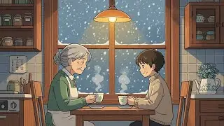 A Cozy Winter Morning ❄️ Warm Tea in Grandma&rsquo;s Kitchen | Animation