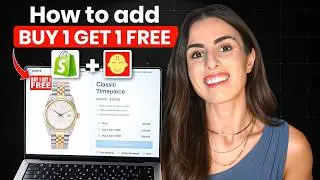 How to add Buy 1 Get 1 Free on Shopify (BOGO)