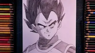 How To Draw Vegeta|| Dragon Ball || Anime Drawing Step By Step