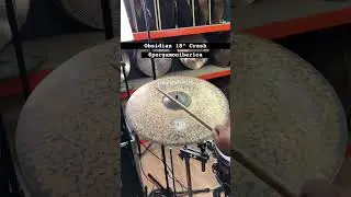 Pergamon Cymbals Obsidian 18