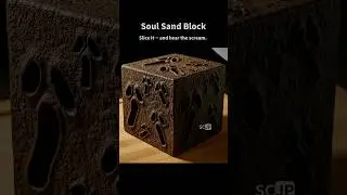 Soul Sand Block | Satisfying ASMR Slice