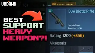 UNDAWN | Review Weapon B39 Biotic Rifle - Heavy Weapon Support Paling OP?!
