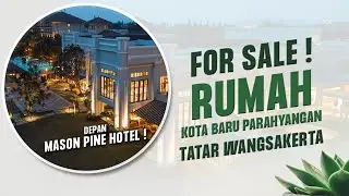 DIJUAL ! Rumah depan Hotel Mason Pine Kota Baru Parahyangan | Viche Tanaka Capital