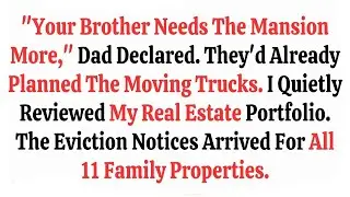 During Family Meeting, Dad Gave Away My House—Then My Property Empire Was Revealed