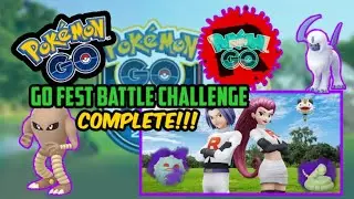 Pok&eacute;mon Go - Go Fest 2020 Battle Challenge