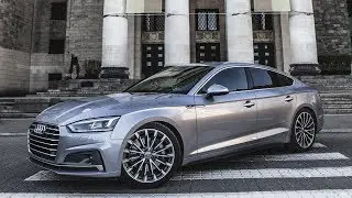 The beautiful lines of the new 2017/18 Audi A5 Sportback 2.0TFSI quattro S-line