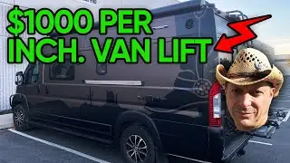 $3000 VAN LIFT ⬆️ for MORE GROUND CLEARANCE of Winnebago TRAVATO GL 🚐 Class B RV by Full-time RVer