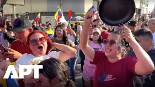 WATCH: Venezuelans Celebrate U.S. Operation Against Maduro in Chile | APT
