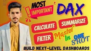 Master CALCULATE, FILTER & SUMMARIZE in Power BI (Most Important Functions) | DAX Part 4