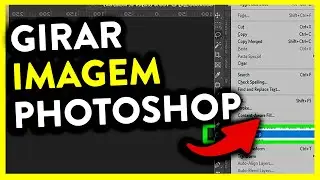 COMO GIRAR IMAGEM NO PHOTOSHOP (ROTACIONAR 180° 90°) | TUTORIAL