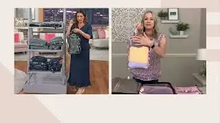 Periea Set of 6 Assorted Size Compression Cubes on QVC