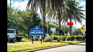 Orlando, Florida Afternoon Drive ASMR 4K
