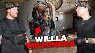 NAWIEDZONA  WILLA MILIONERA WYBUDOWANA NA CMENTARZU☠️- DZIEŃ I NOC !!!!!