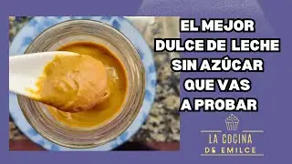  DULCE DE LECHE SIN AZÚCAR. LA MEJOR RECETA  FÁCIL, DELICIOSO. Con 2 ingredientes y agua