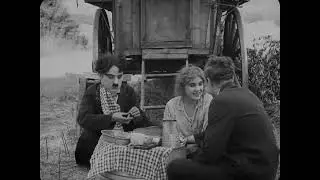 THE VAGABOND (1916): Charlie Chaplin's Romantic Comedy Masterpiece - Chaplin Plays Violin in Rain
