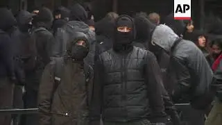 Clashes in Athens at protest to mark teen's death