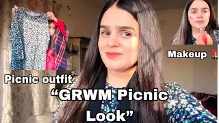 Picnic Day Get Ready With Me | Simple Makeup & Dress Styling 💄