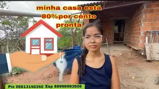 Mãe de 21 anos Gisele a casa nova está com 80%por cento pronta ￼ já quer se mudar