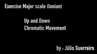 Exercise - Major scale Up down - chromatic Movement