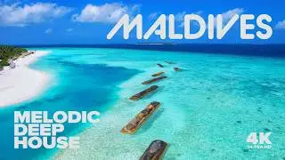 Maldives 🌊 Ocean Therapy | Stunning Atolls, Blue Horizons, Relaxation Film for Your TV in 4K
