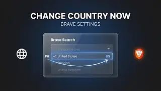 How To Change Country Or Region In Brave Browser