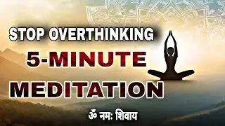 “Stop Overthinking in Just 5 Minutes | Meditation #atmasparshyog #meditation #selfcare #glowuptips 
