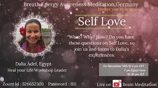 Self Love by Dalia Adel from Egypt & Many Lives Many Masters Day 8