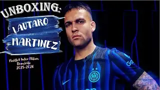 unboxing maillot domicile  Inter Milan 2025 2026 Lautaro Martinez VIDEO