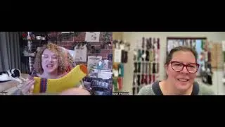 April's Monthly Sock Club Meet Up with Reegan from Cow Cat Creations!