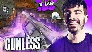 How Fast Can GUNLESS Kill 100 Bots? | 1vs100 Challenge - #2