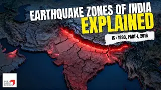 Seismic zones of india as per latest IS 1893 Code explained.