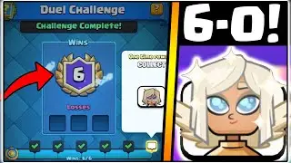 6 WINS DUEL CHALLENGE | CLASH ROYALE | BEST DUEL DECKS!