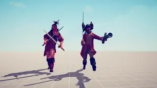 TABS pirate queen and pirate captain vs every unit - Totally accurate battle simulator