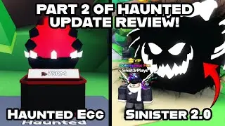 😱 SINISTER LORD 2.0 , HAUNTED EGG LEGENDARY + NEW ANCIENT SHOWCASE! | ROBLOX MINING SIMULATOR 2