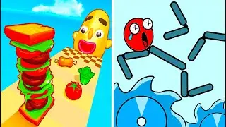 Kick Loser Vs  Sandwich Runner 😎👌🔥walkthrough All New Max Update Mobile Tiktok Gameplay Mz8163