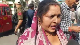 #Protest Asha Workers और All Daily Wagers ने किया #CM #House का  गहराव...