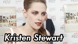Kristen Stewart and Garrett Hedlund talk about ON THE ROAD at AFI FEST presented by Audi